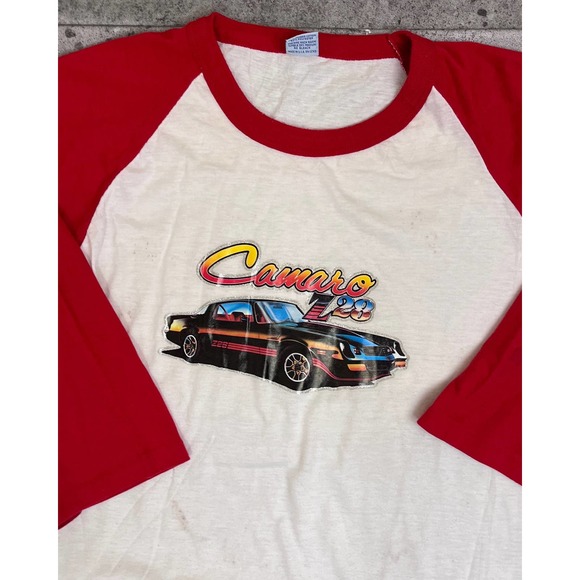 "Camaro Z28" Raglan Tee (XL) - 1970/80s - Picture 2 of 3